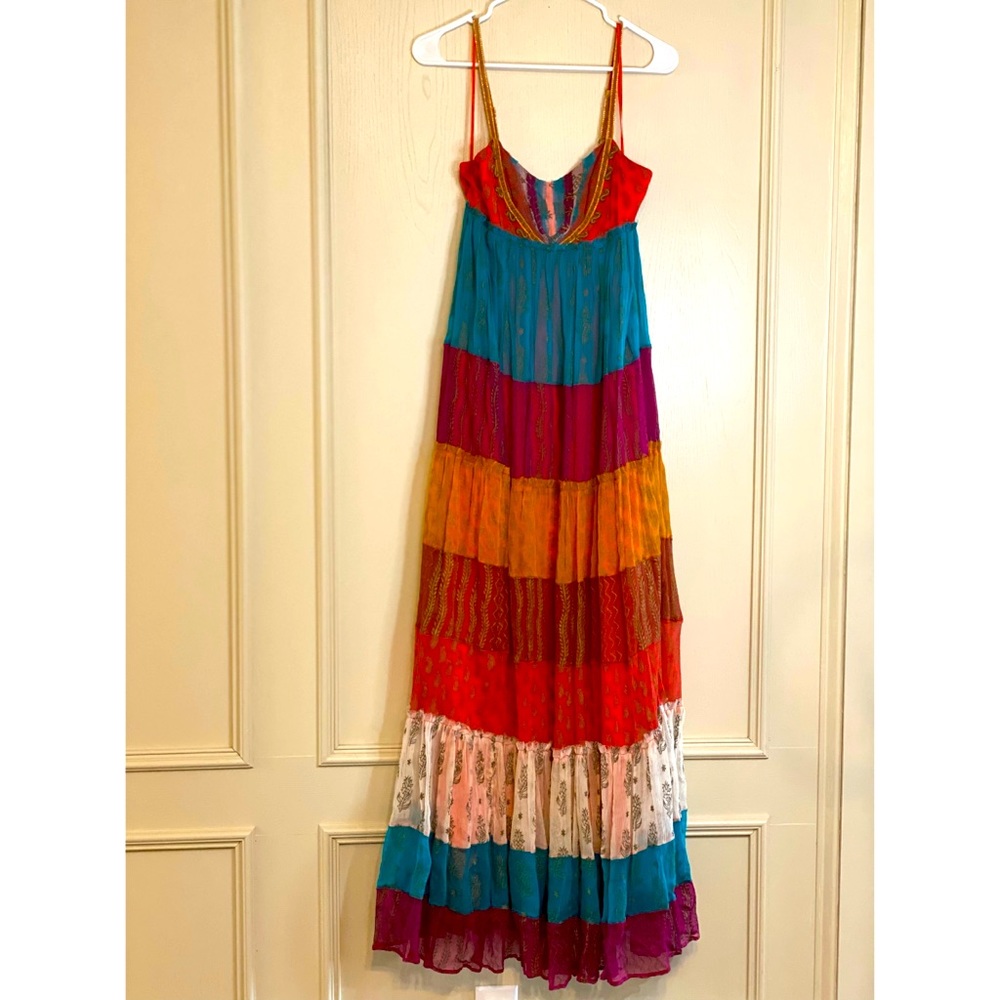 Free People Tiered Maxi Dress- Sz4